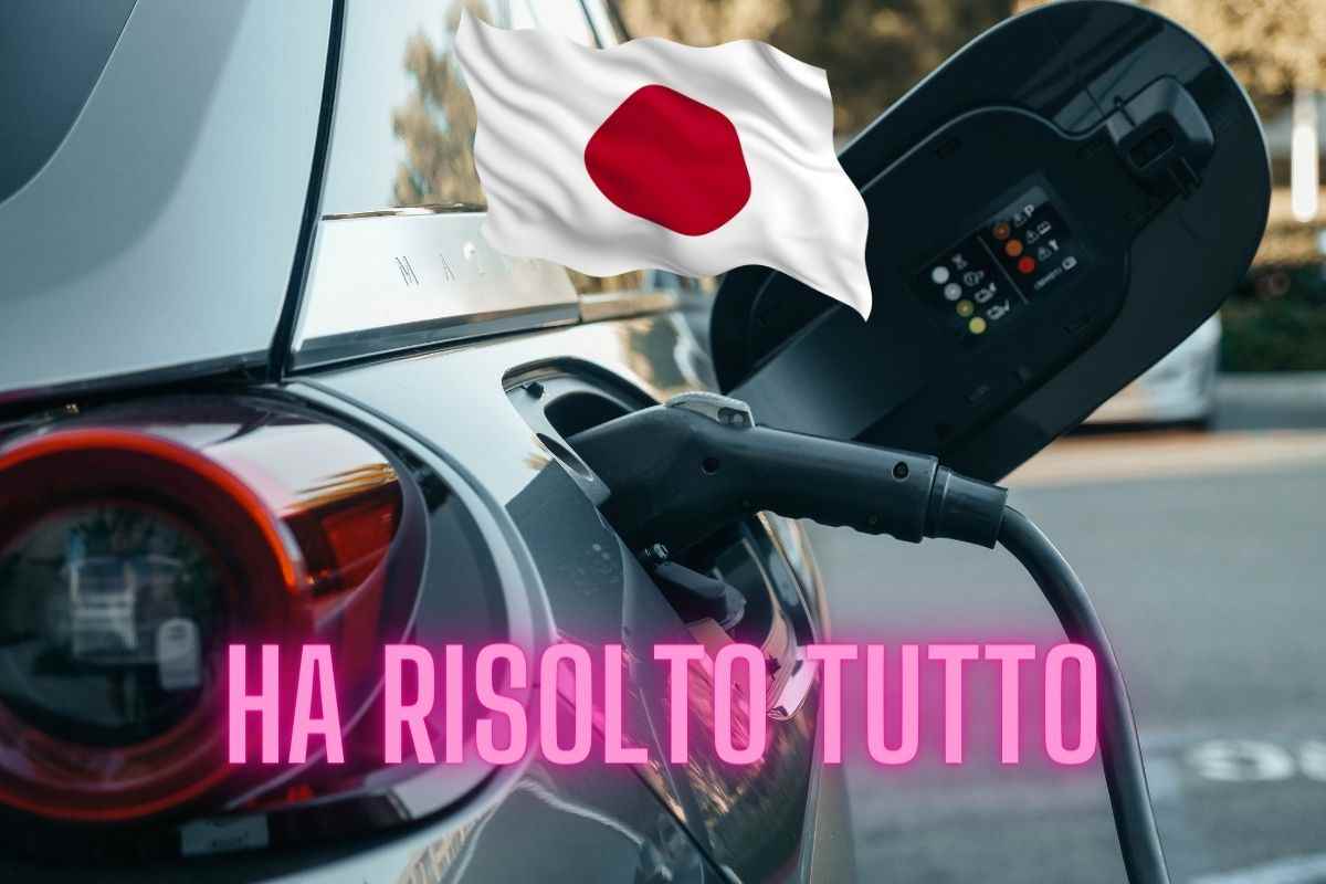 Auto elettrica: la giapponese che risolve il problema più grande, è miracolosa