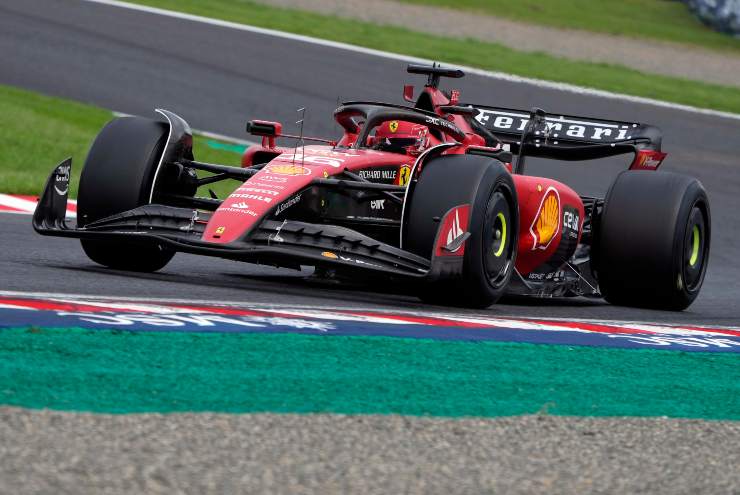 Leclerc gomme soft Singapore idea F1 Ferrari