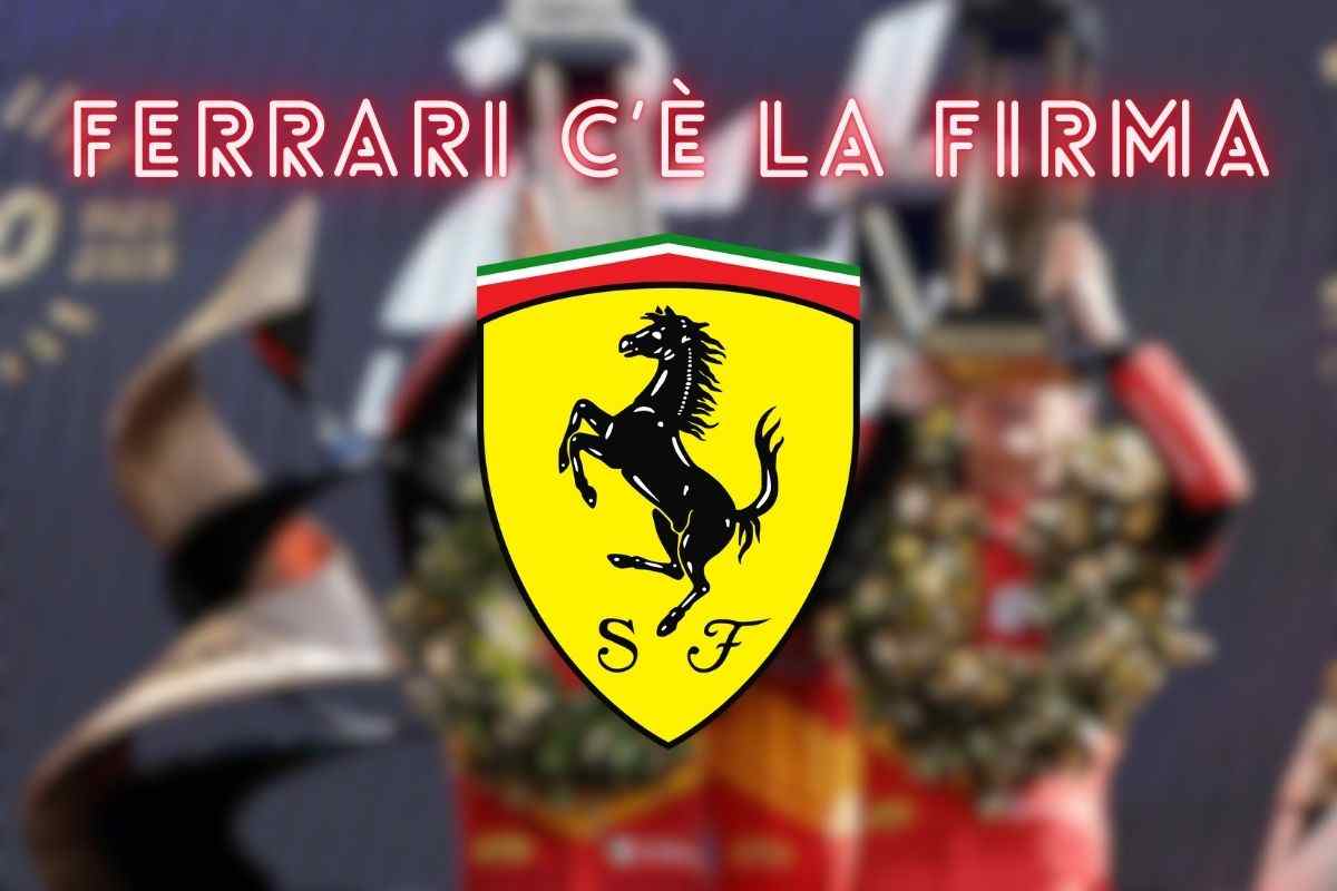 Accordo raggiunto, un Big firma con la Ferrari: apoteosi a Maranello