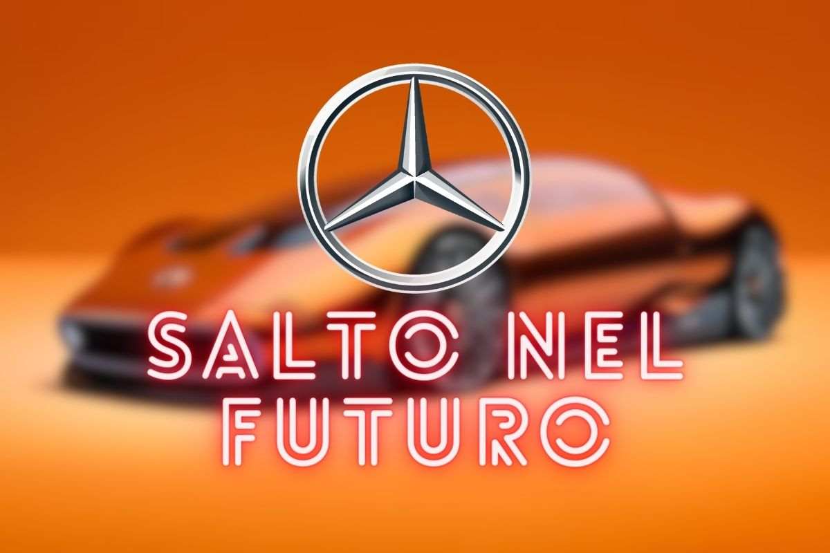 Mercedes mostra l'auto del futuro: sembra quasi una DeLorean