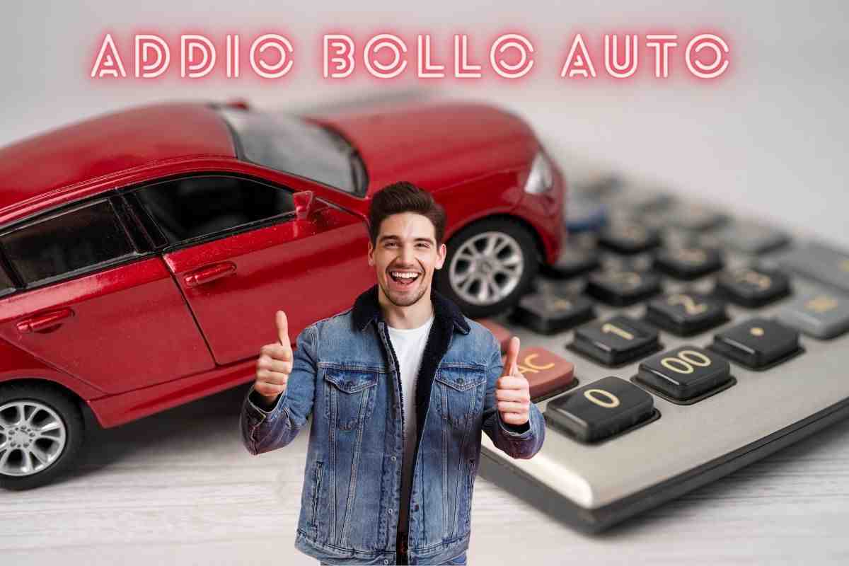 addio bollo auto