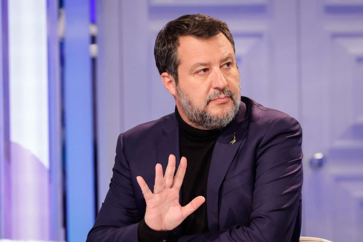 Matteo Salvini ponte 