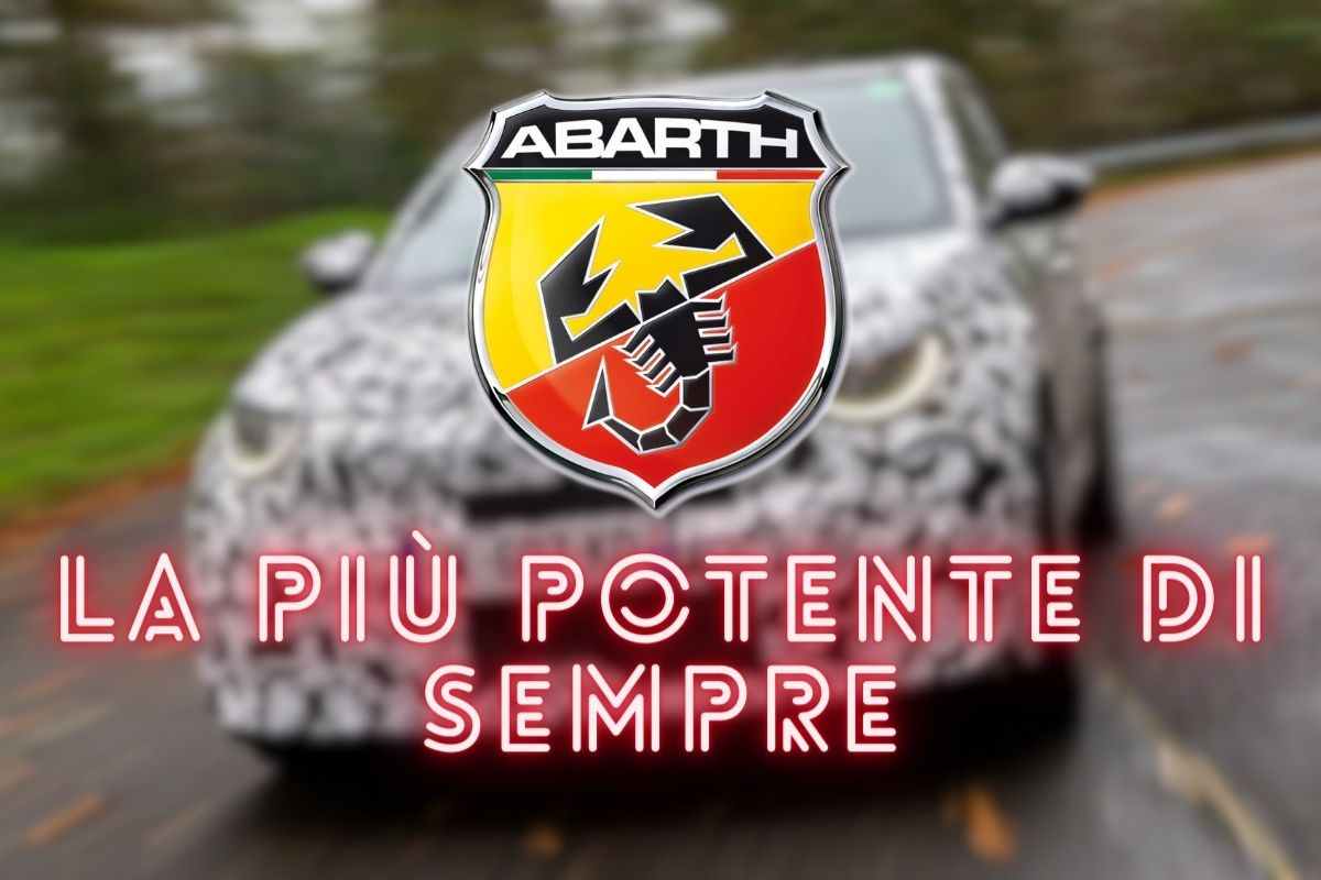 La nuova Abarth sarà la più potente di sempre: spuntano le immagini spia, che bomba