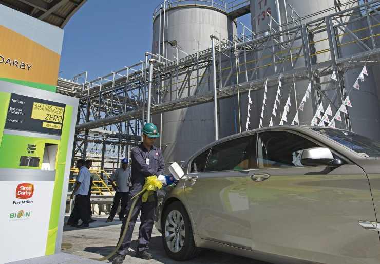 Benzina biodiesel gasolio Milano distributore