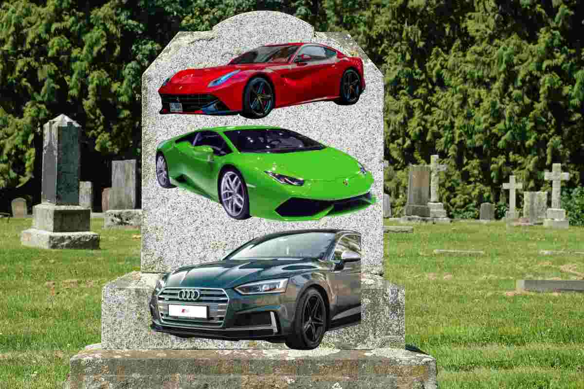 Il cimitero delle supercar